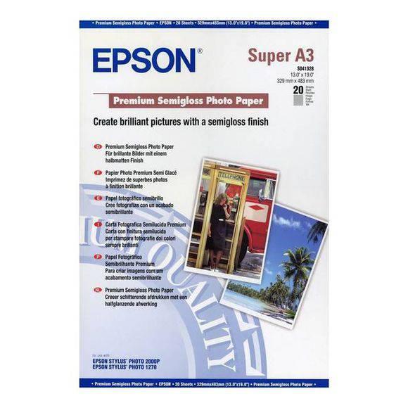 Epson Premium Semi-gloss A3 250g/m² 20st