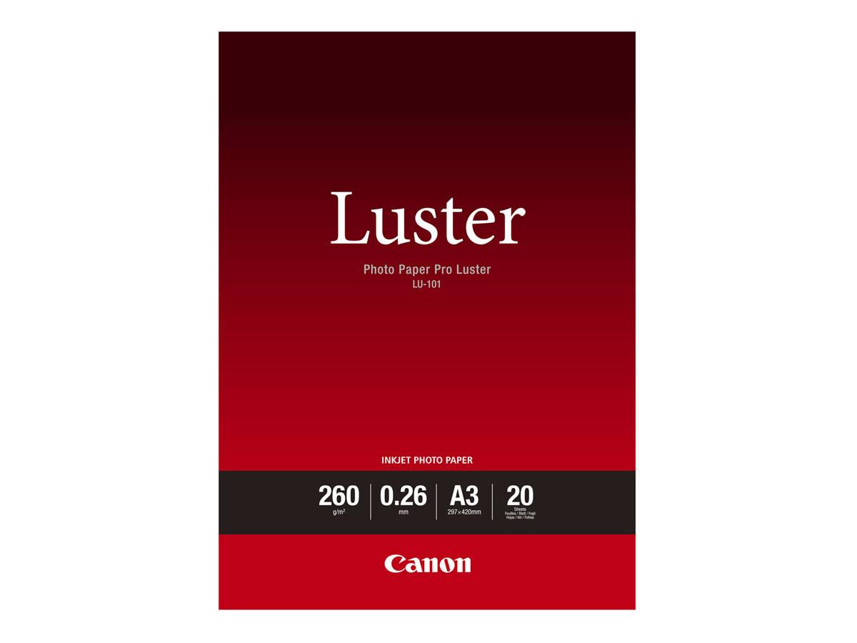 Canon LU-101 Pro Luster A3 260g/m² 20st