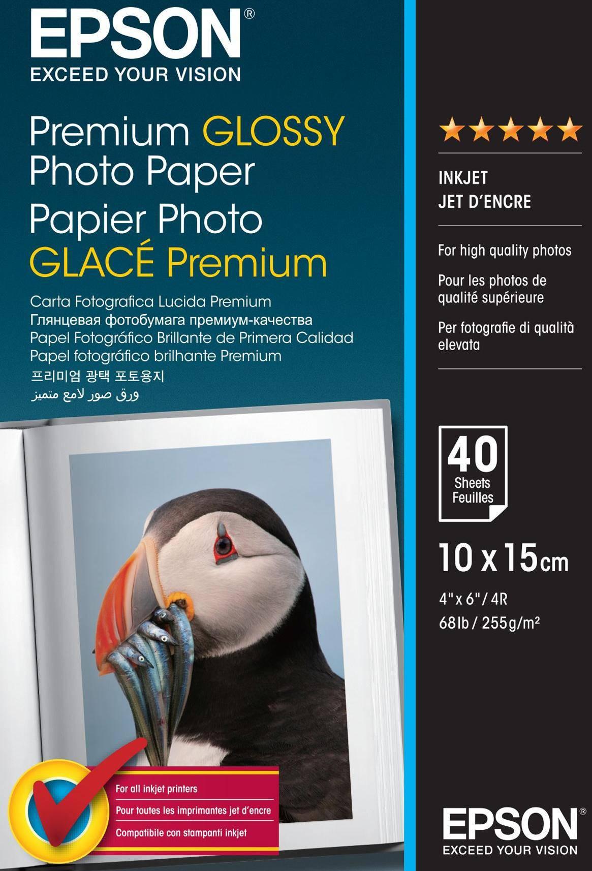 Epson Premium Glossy 255g/m² 40st