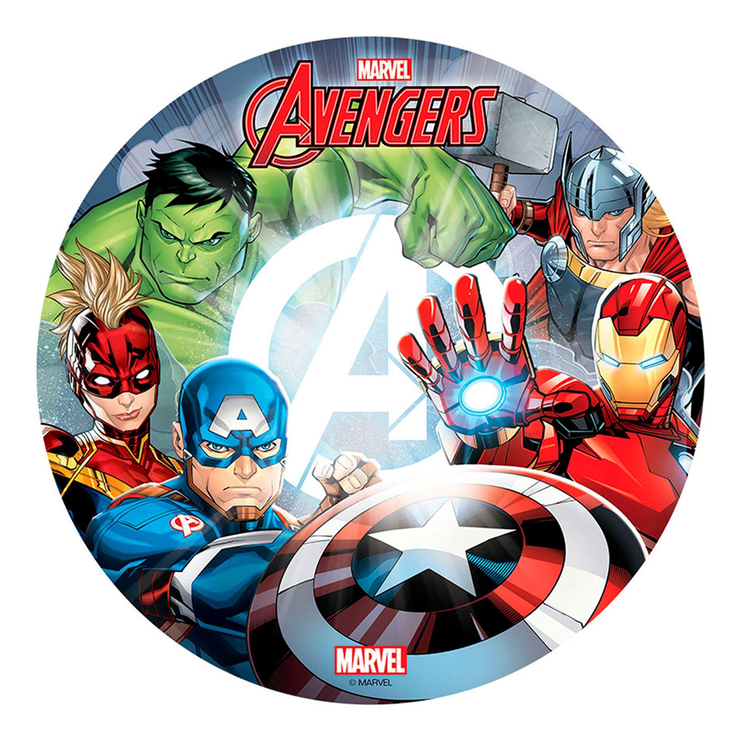 Dekora Marvel Avengers Edible Wafer Paper Tårtdekoration
