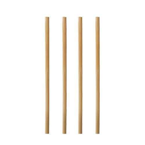 Papstar Rörpinne PURE Bambu 13,5cm Tårtdekoration