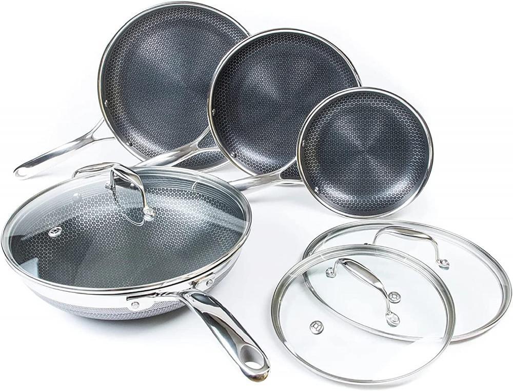HexClad Hybrid Set med lock
