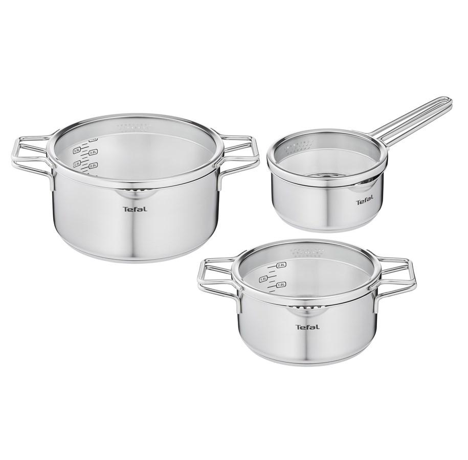 Tefal Nordica Set med lock 6 delar
