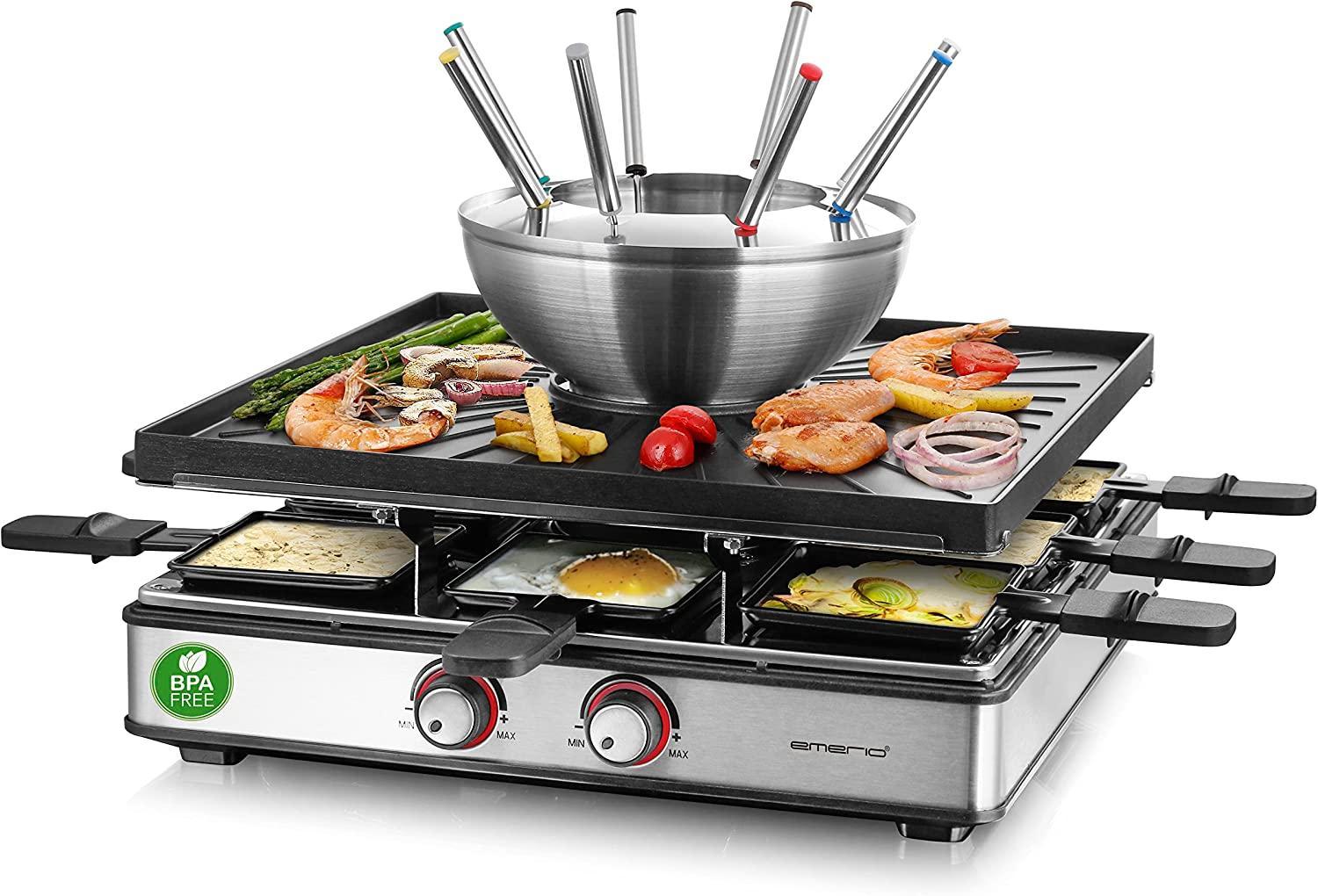 Emerio 3-in-1 Raclette