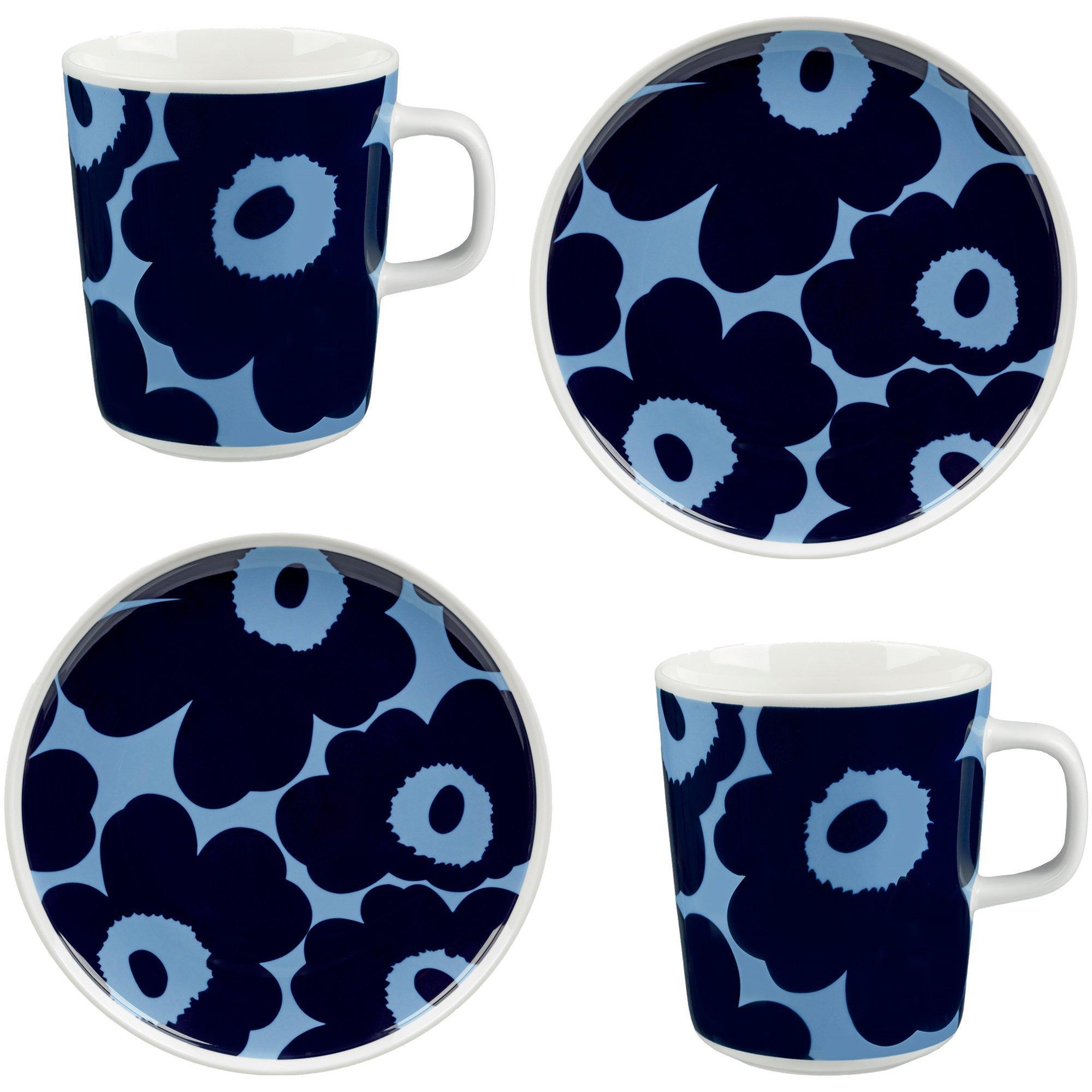 Marimekko Oiva Unikko Frukostset Servis