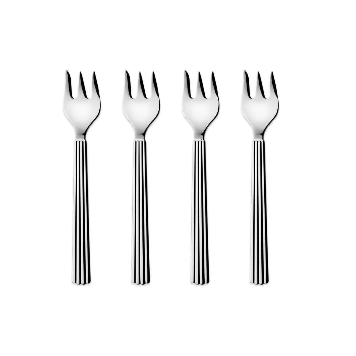 Georg Jensen Bernadotte Tårtgaffel 15.5cm 4st
