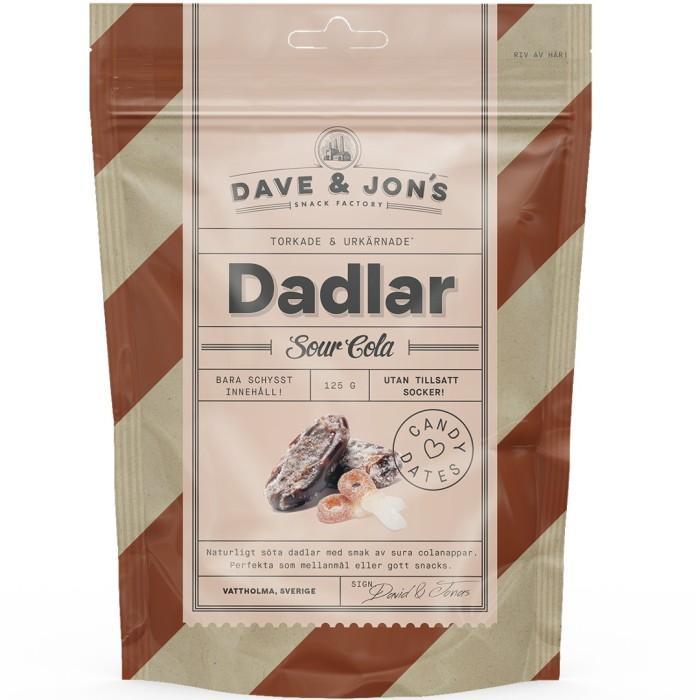 Dave & Jon's Dadlar Sour Cola 125g