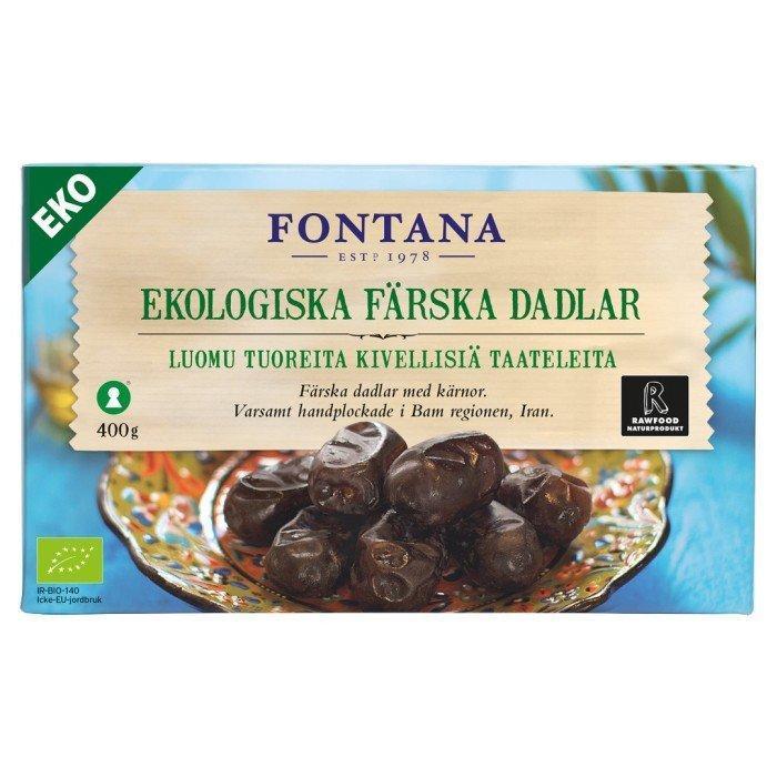Fontana Färska ekologiska dadlar 400