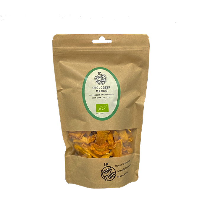 Powerfruits Organic Dried Mango 500g