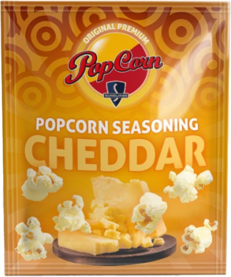 Sundlings Popcornkrydda Cheddar 15g