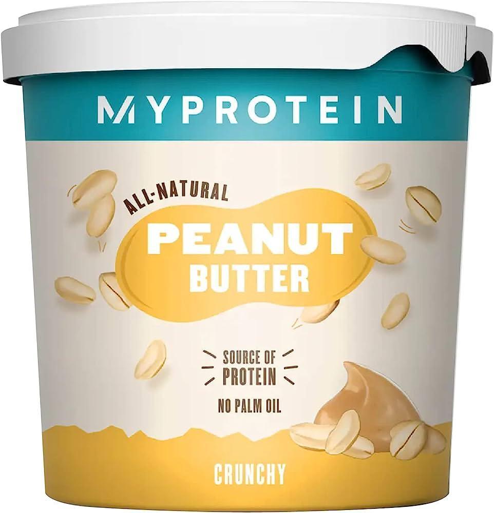 Myprotein All-Natural Peanut Butter Original Crunchy 1000g