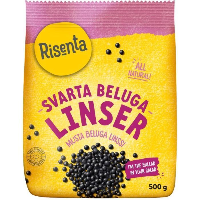 Risenta Belugalinser Svarta 500
