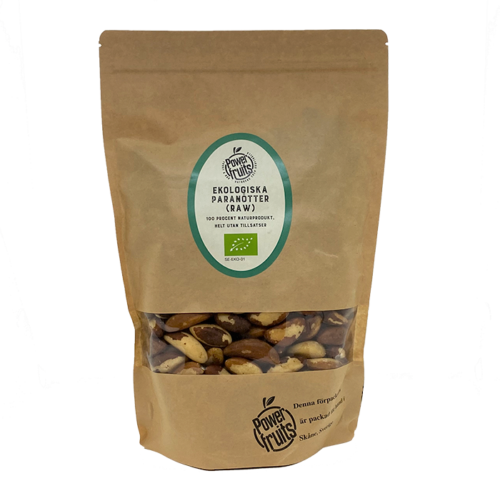 Powerfruits Paranötter Raw 1000g
