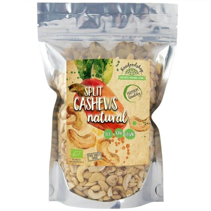 RawFoodShop Cashewnötter Delade RAW EKO 1000g