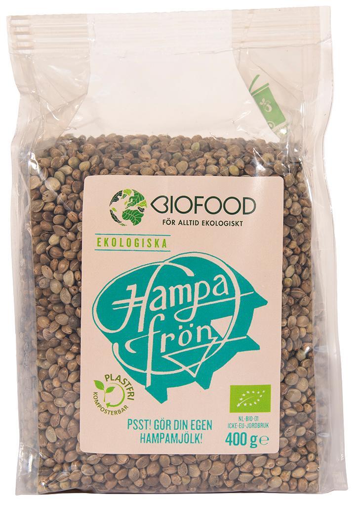 Biofood Hemp Seeds with Peel 400g