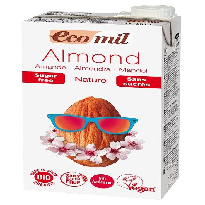 Ecomil Organic Almond Milk Sugar-Free 100cl