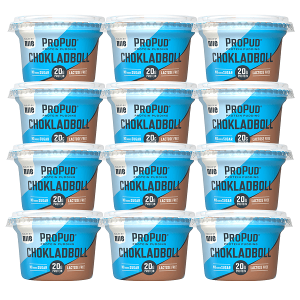 NJIE Propud Protein Pudding Chokladboll 200g 200g 12 st