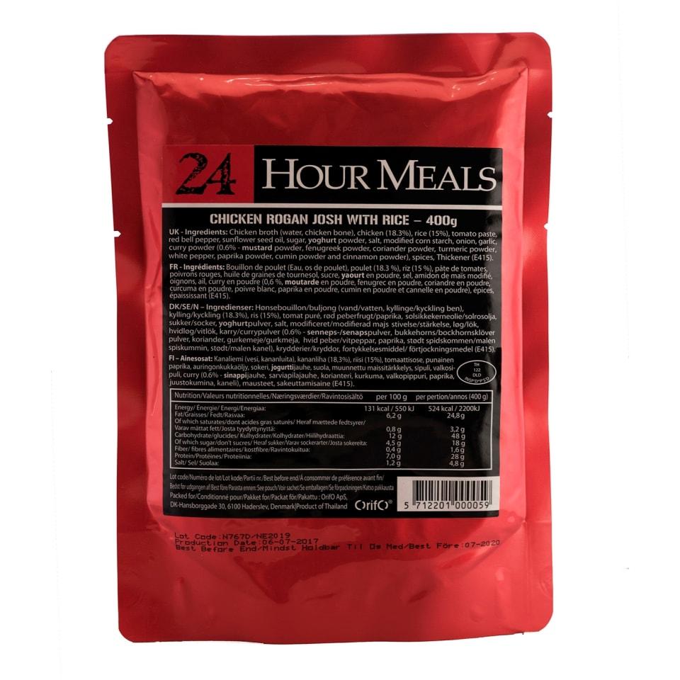 24 Hour Meals Chicken Rogan Josh with Rice 400g