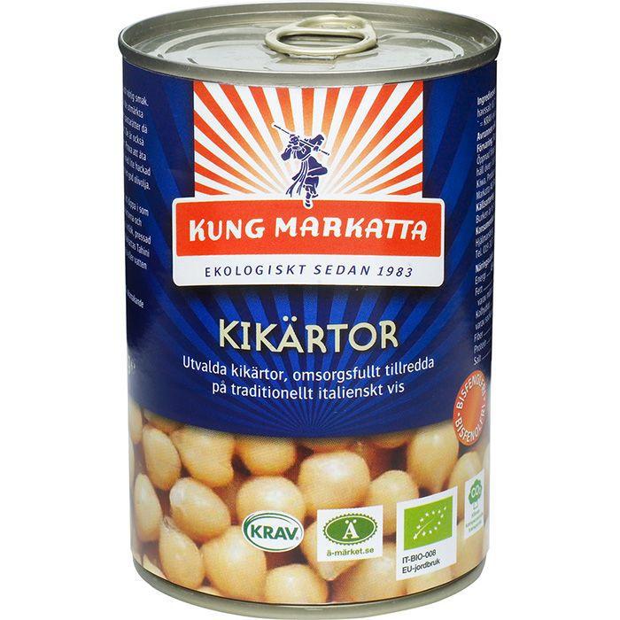 Kung Markatta Kikärtor 400g