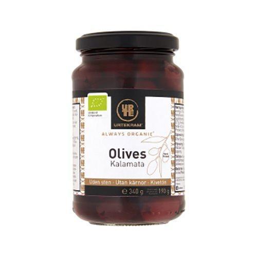 Urtekram Olives Kalamata without Stone 340g