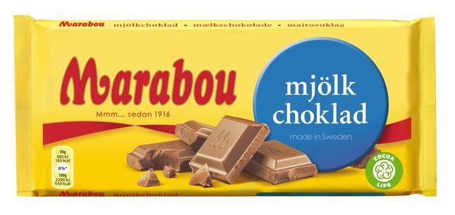 Marabou Mjölkchoklad 200g 1pack
