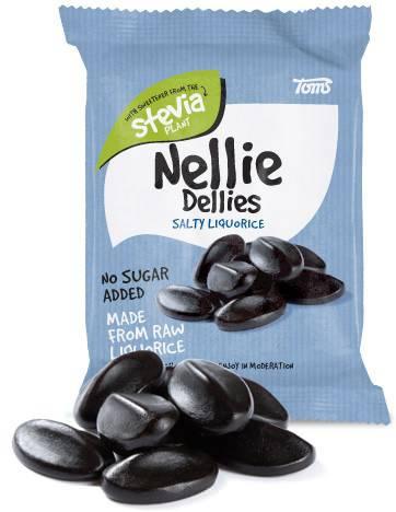 Nellie Dellies Salty Liquorice 90g