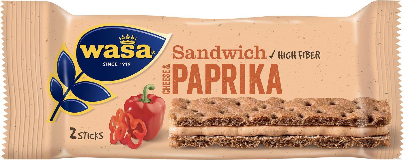 Wasa Sandwich Cheese & Pepper 37g 24st