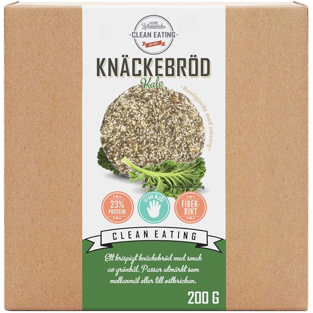 Clean Eating Knäckebröd Kale 200g