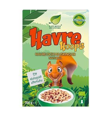 Naturens Skafferi Havre Hoops Eko 350g