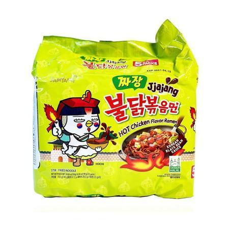 SAMYANG Buldak Korean Jjanjang Hot Chicken Flavor Ramen with Korean