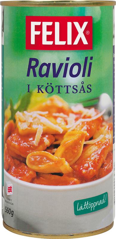 Felix Ravioli i Köttsås 560g