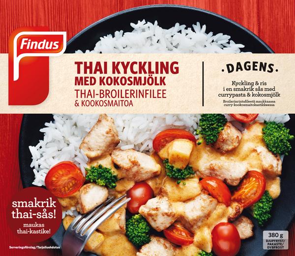 Findus Thai Chicken with Kokosmjölk 380g
