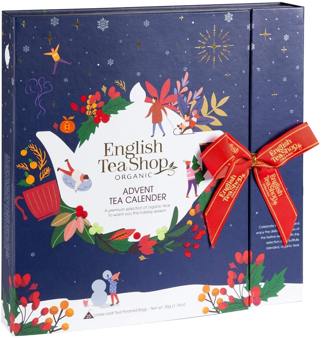 English Tea Shop Book Style Christmas Night Advent Calendar