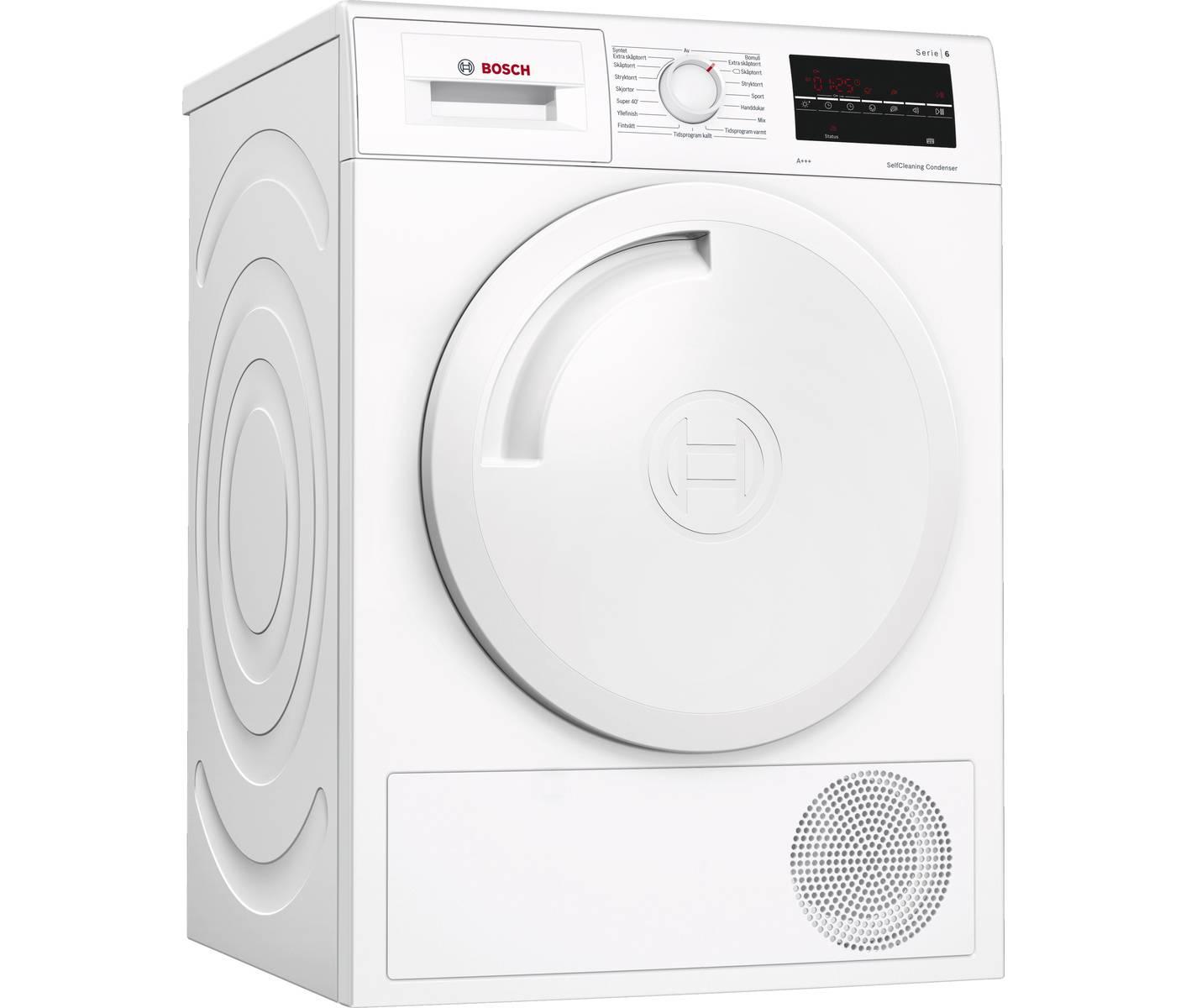 Bosch WTW894A8SN Vit