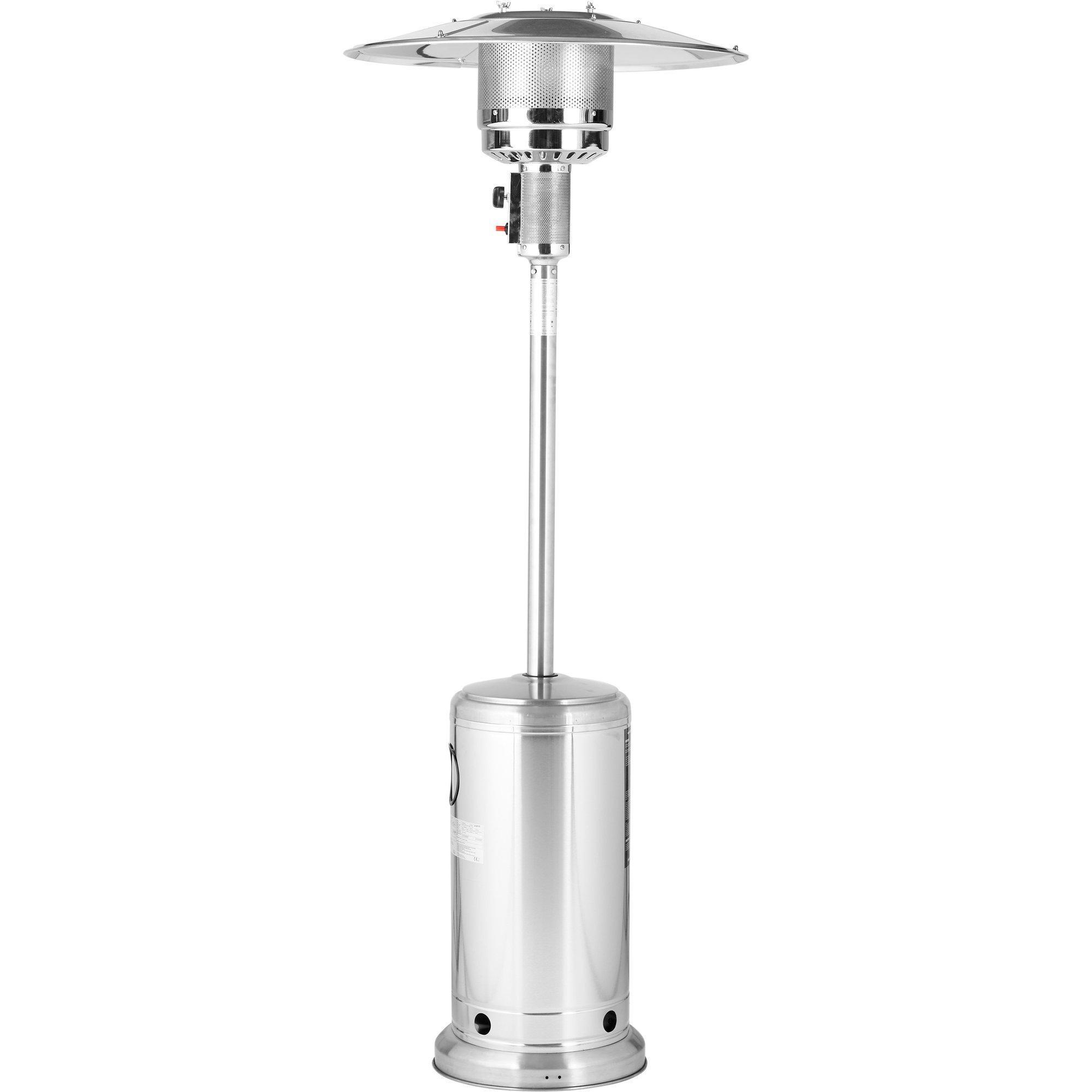 Comfort Garden Terrassvärmare Hetta 2,21 m Silver