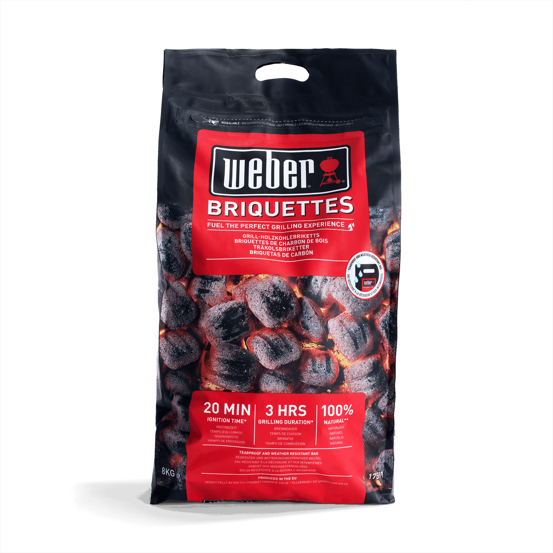 Weber Briquettes 8kg 17591