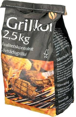 Grillkol Charcoal Hardwood 2.5kg