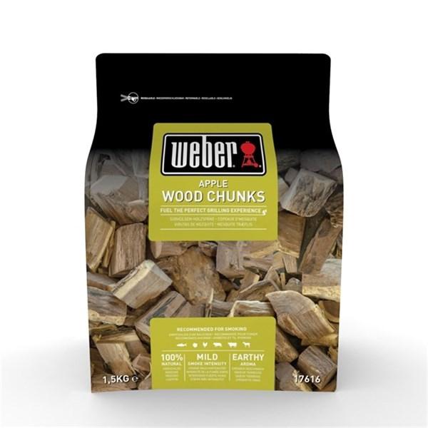 Weber Apple Smoking Wood Chunks 17616