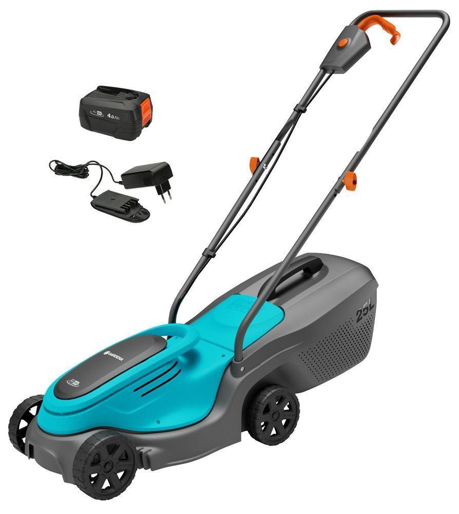 Gardena POWERMAX 30/18V INKL BA.. Elnätsdriven gräsklippare