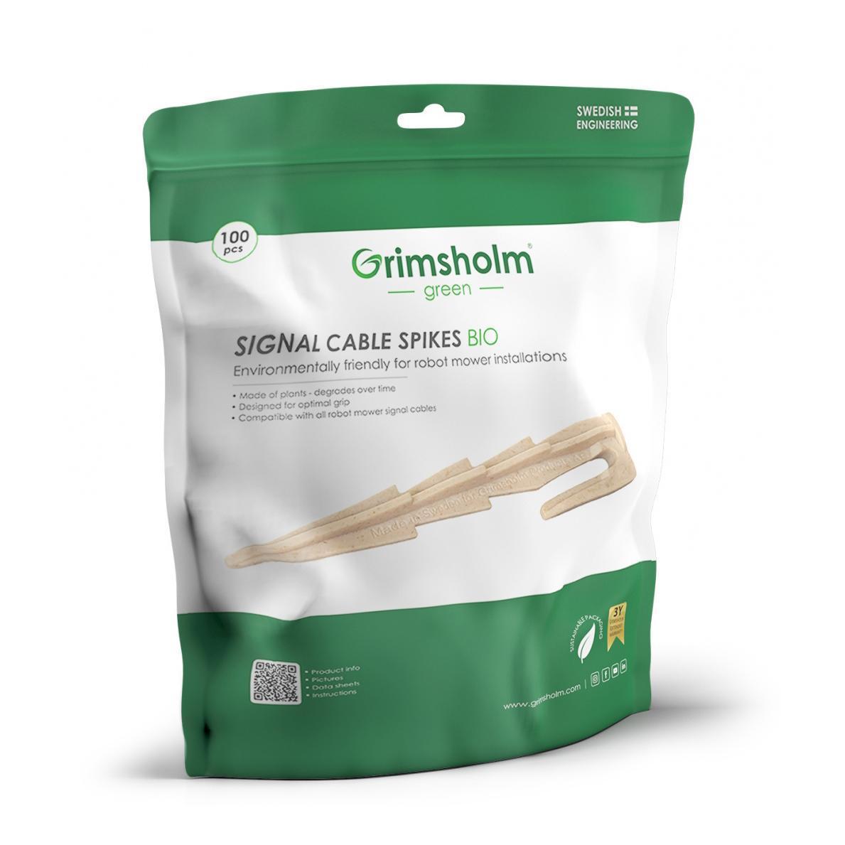 Grimsholm Signal Cable Spikes Bio 100-pack