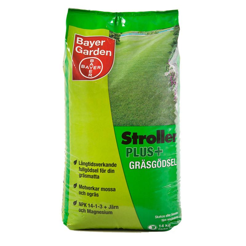 Bayer Stroller Plus+ Gräsgödsel 14kg 400m²