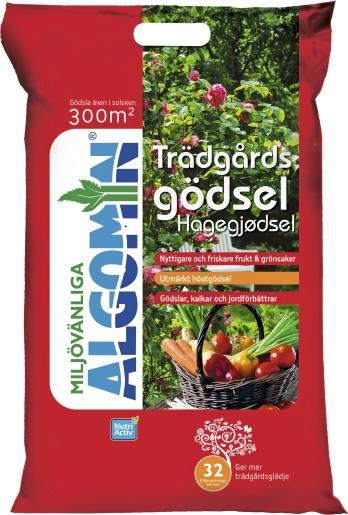 Algomin Trädgårdsgödsel 10kg 300m²