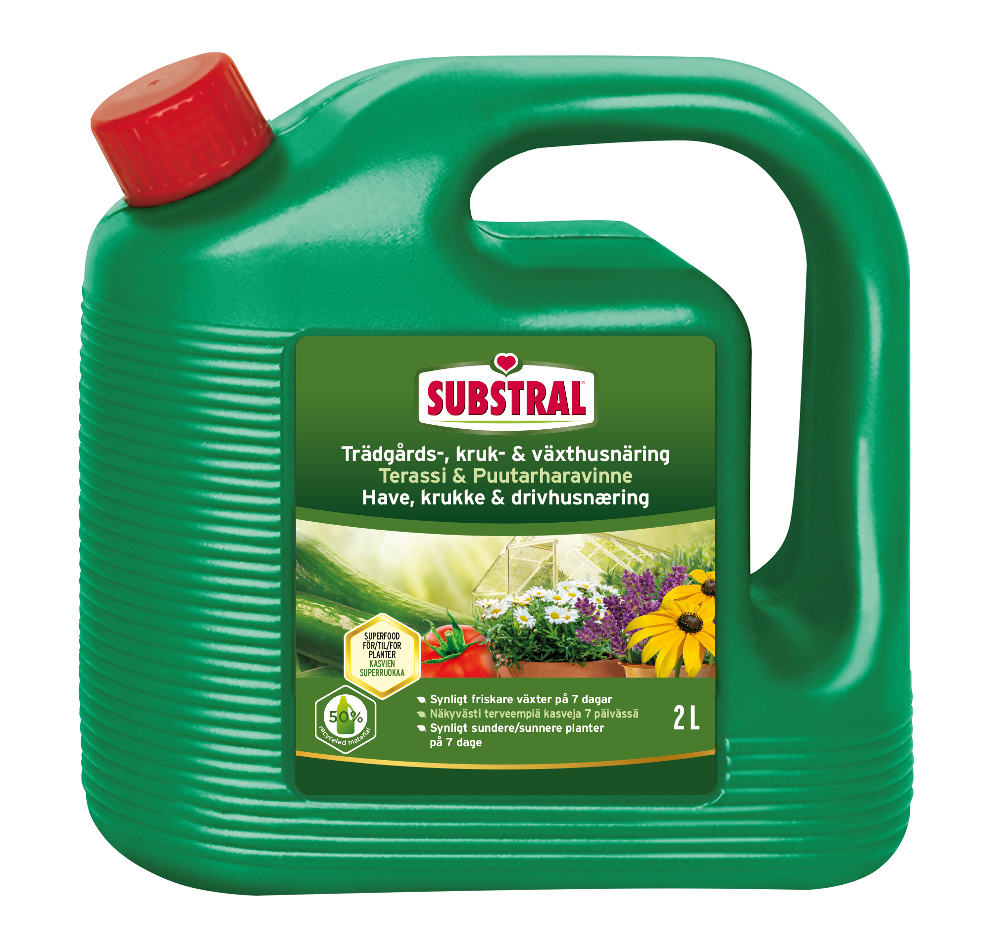 Substral Krukor and Växthusnäring 2L