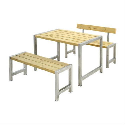 Plus 185581-1 Caféset, 1 Bord inkl. 2 Soffor