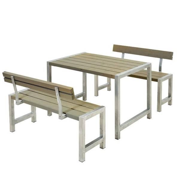 Plus 185582-1 Caféset, 1 Bord inkl. 2 Soffor