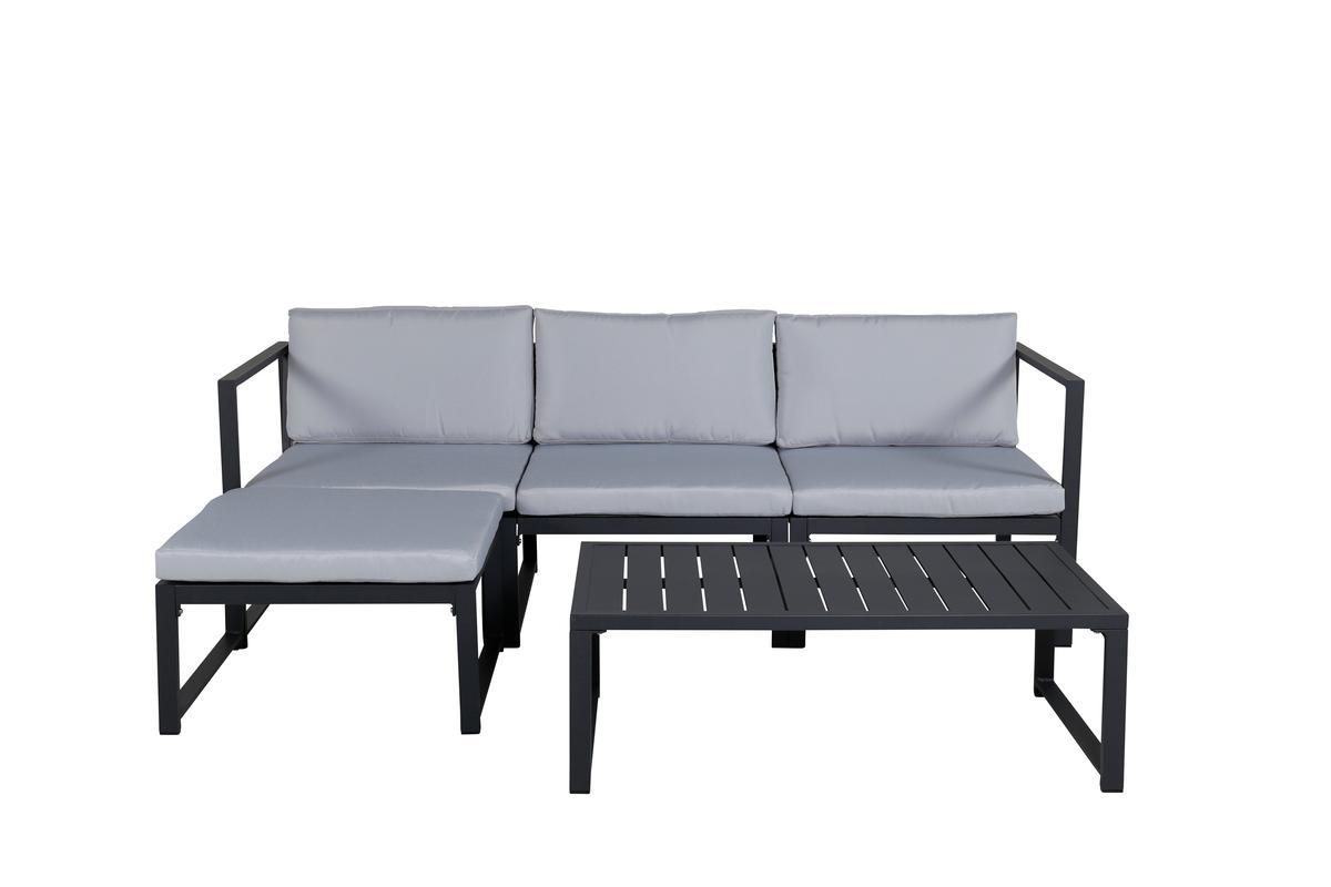 Venture Design Salvador Loungeset, 1 Bord inkl. 3 Soffor