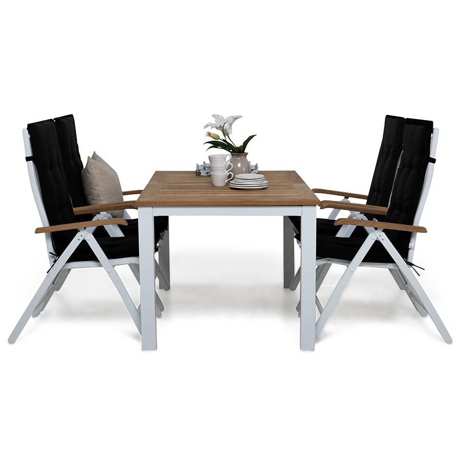 Comfort Garden Las Vegas 4-seat Matgrupp, 1 Bord inkl. 4 Stolar