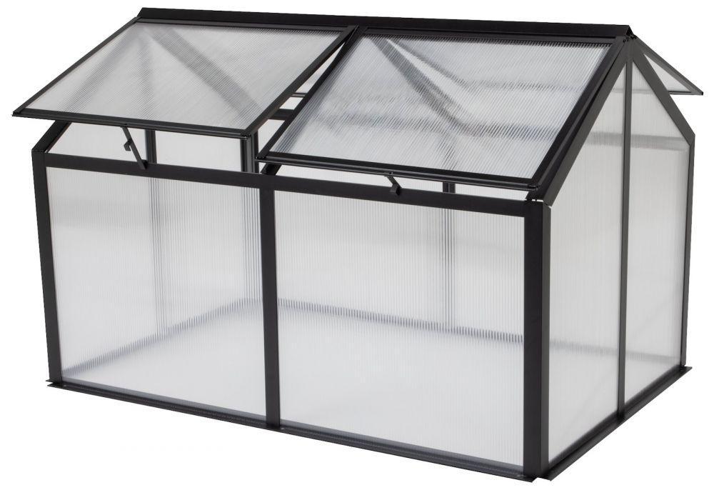 Harald Nyborg Mini Greenhouse for Pall Collar 0.96m² Aluminium Polycarbonate