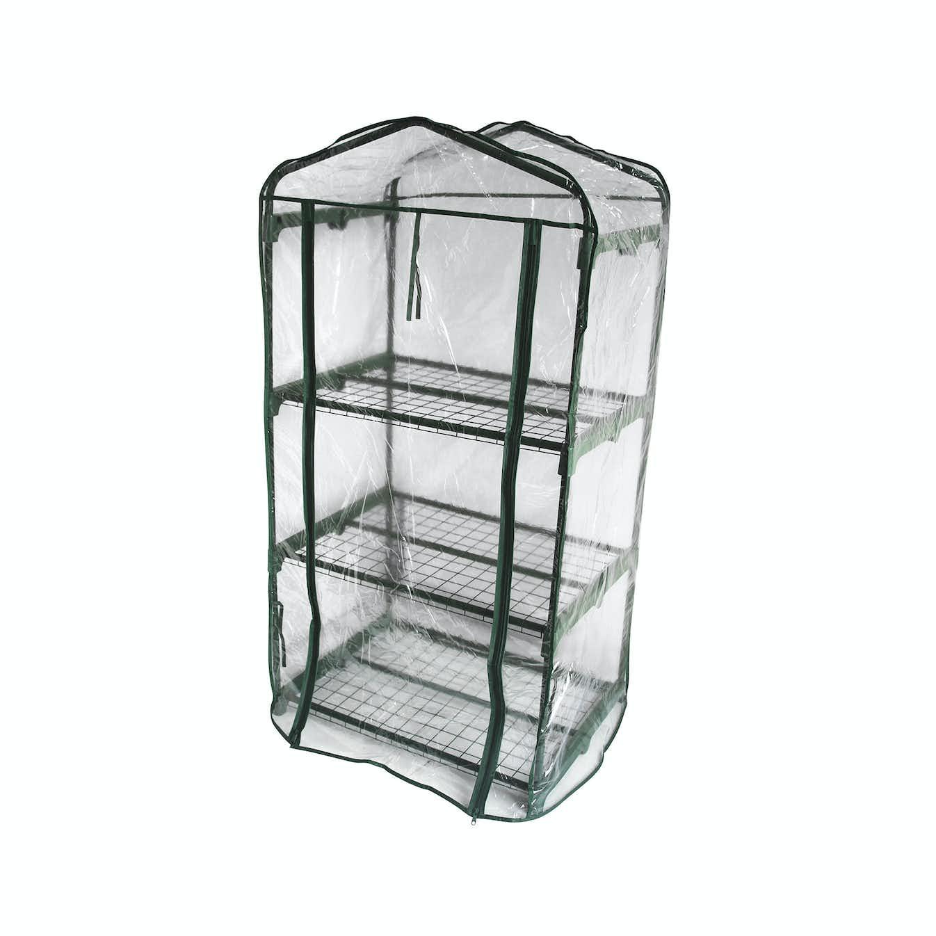 Green>it Drivhus Mini 6803556A Rostfritt stål PVC-plast