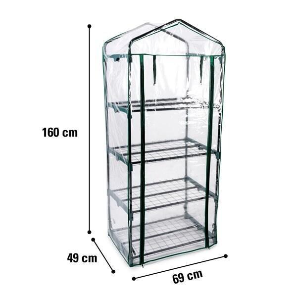 Kinzo Mini-växthus 69 125cm